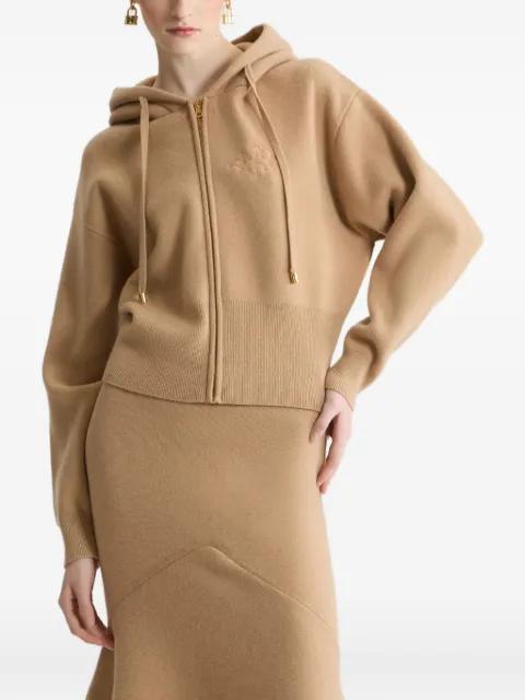 fishtail wool skirt by PATOU