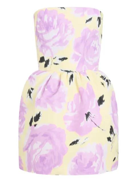 floral mini dress by PATOU