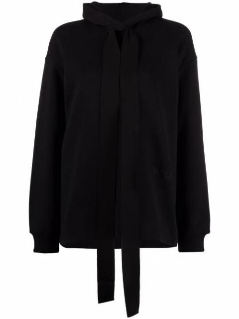funnel-neck graphic hoodie by PATOU