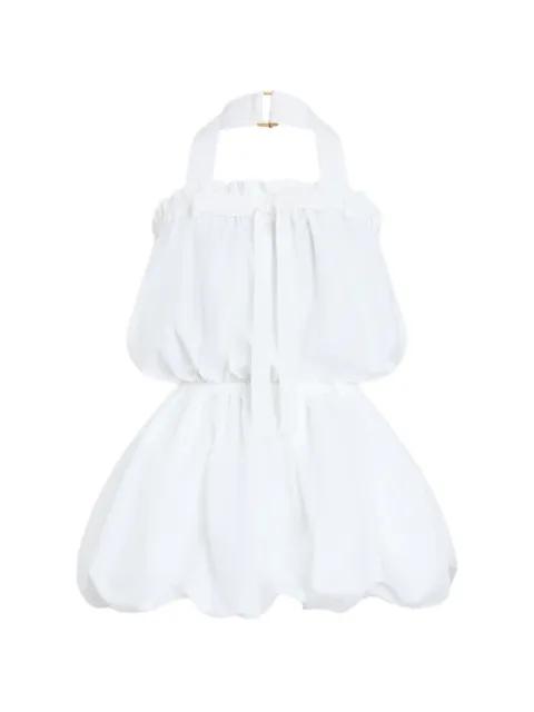 halterneck bloomer mini dress by PATOU
