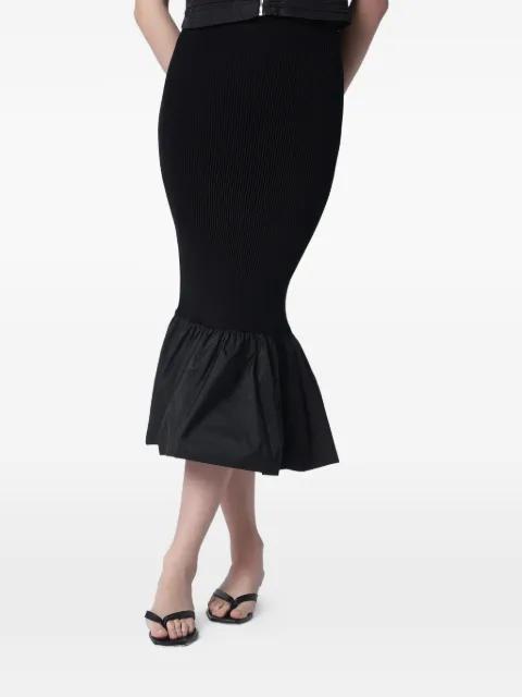 knitted maxi fitted skirt by PATOU