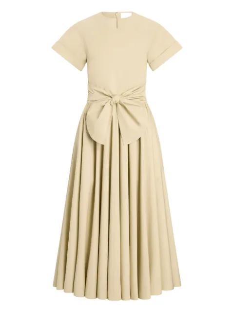 knot midi dress by PATOU