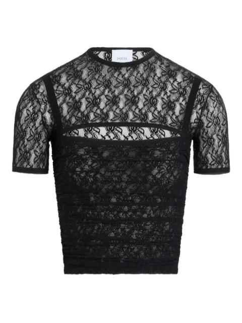 lace T-shirt by PATOU