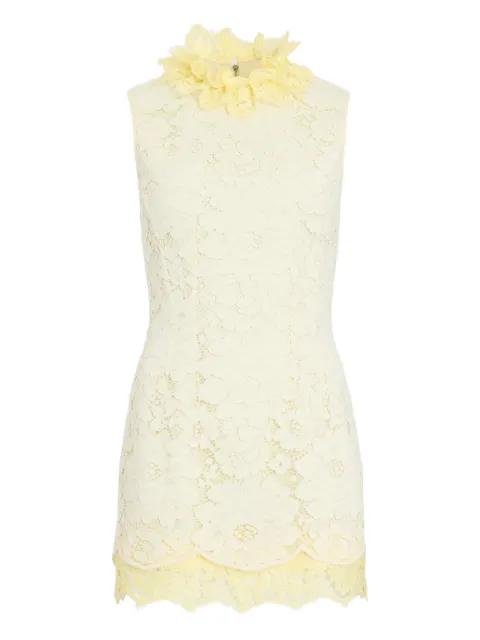 lace ruffled mini dress by PATOU