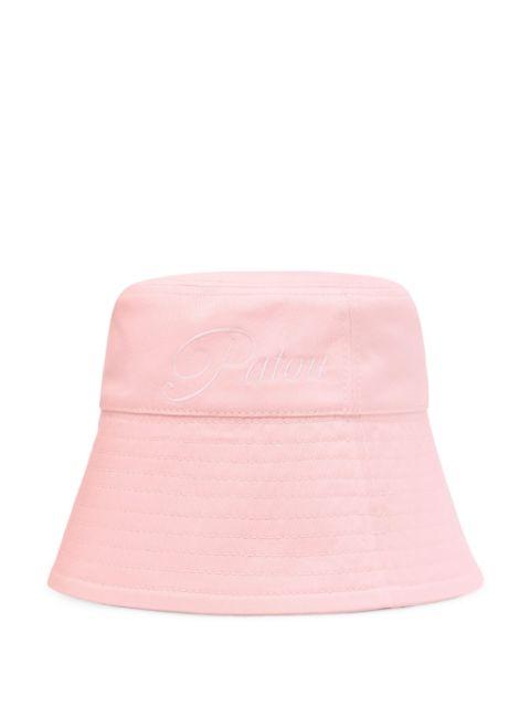 logo-embroidered bucket hat by PATOU