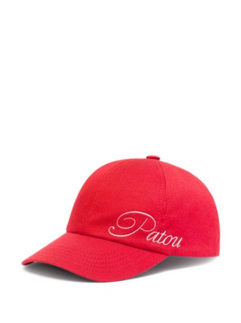 logo-embroidered cap by PATOU