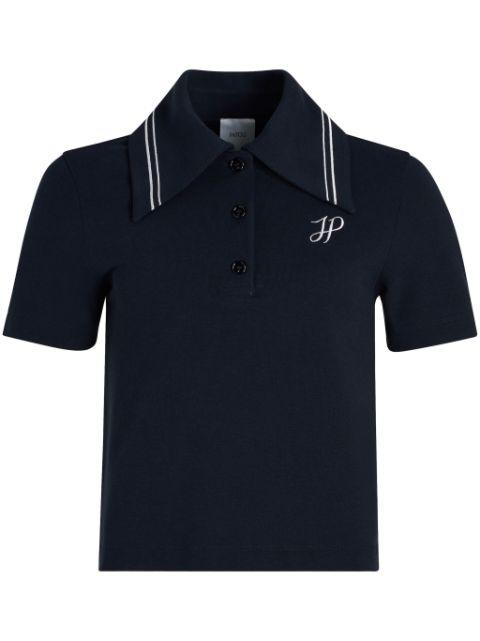 logo-embroidered polo shirt by PATOU