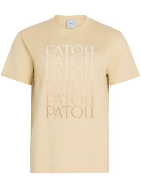 logo-print T-shirt by PATOU