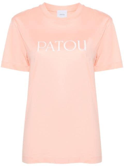 logo-print organic-cotton T-shirt by PATOU