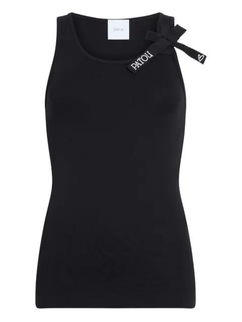 logo tank top by PATOU