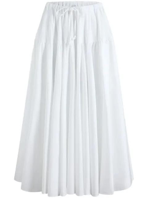 organic cotton maxi skirt by PATOU
