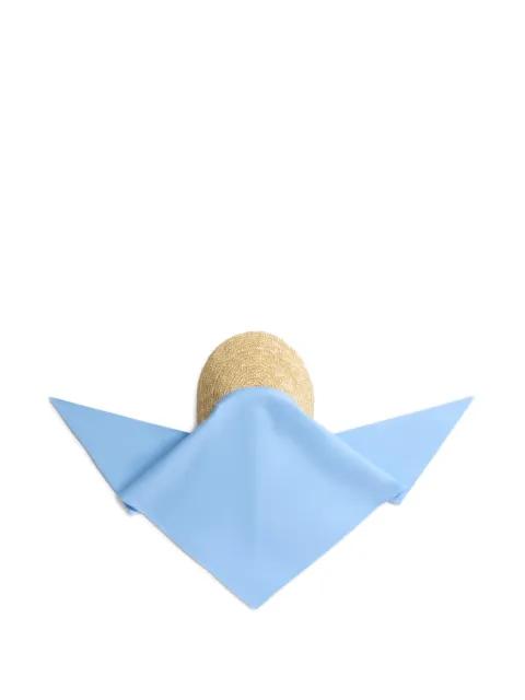 panelled scarf cap by PATOU