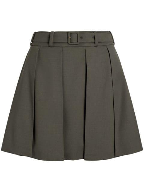 pleated mini skirt by PATOU
