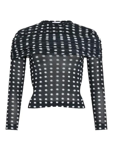 polka-dot blouse by PATOU