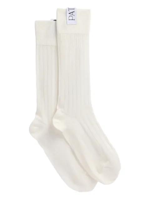 ribbed socks by PATOU