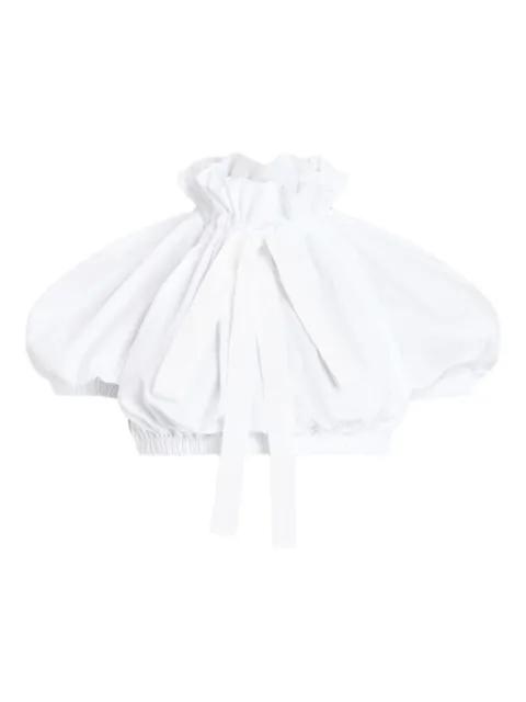 ruffled volume top by PATOU