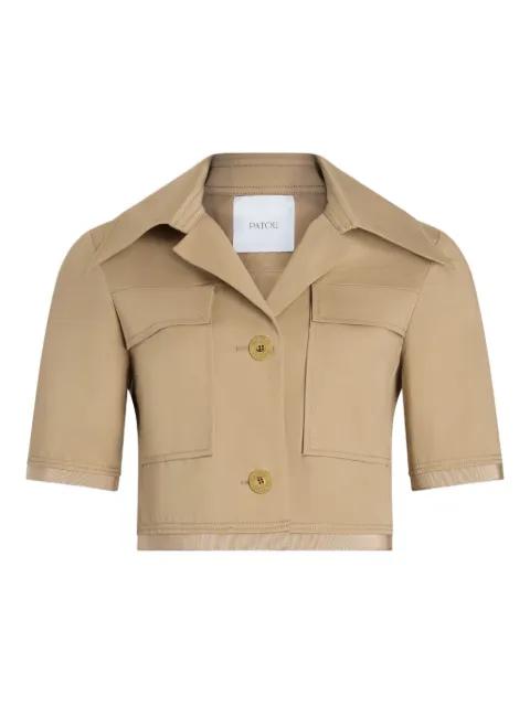 short-sleeves cropped jacket by PATOU