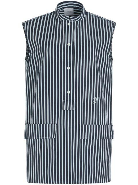 striped mini shirt dress by PATOU