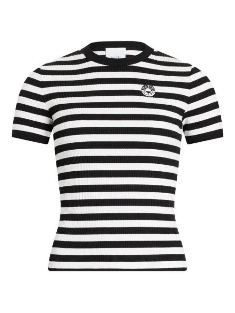 striped-pattern T-shirt by PATOU