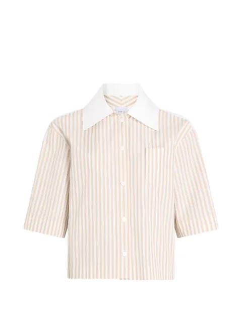 striped short-sleeved shirt by PATOU