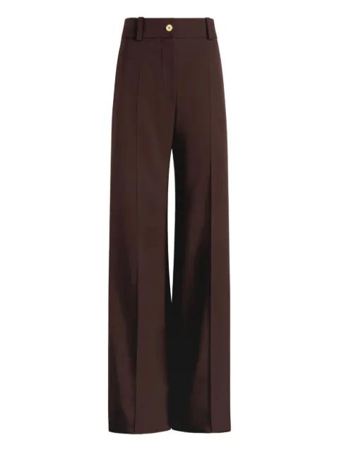 tailored gold-button trousers by PATOU