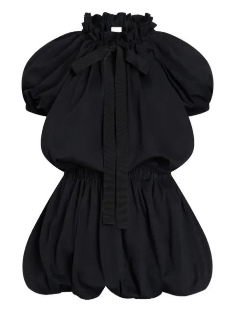 tie-fastening mini dress by PATOU