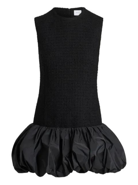 tweed bubble-hem dress by PATOU