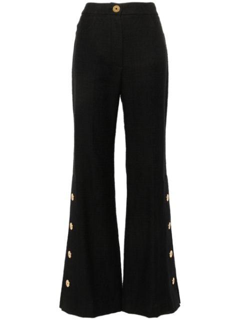 tweed flared trousers by PATOU