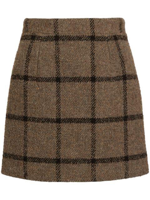 tweed mini skirt by PATOU