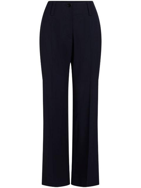twill straight-leg trousers by PATOU