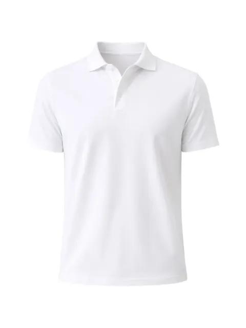 Pima button-up cotton polo shirt by PATRICK ASSARAF