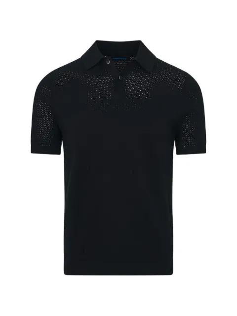 honeycomb-stitch polo shirt by PATRICK ASSARAF