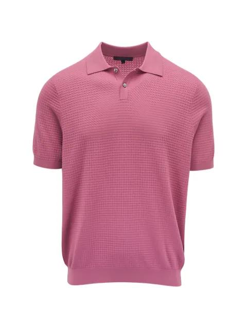 waffle-knit polo shirt by PATRICK ASSARAF