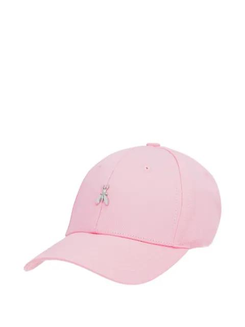 Fly logo-plaque baseball cap by PATRIZIA PEPE