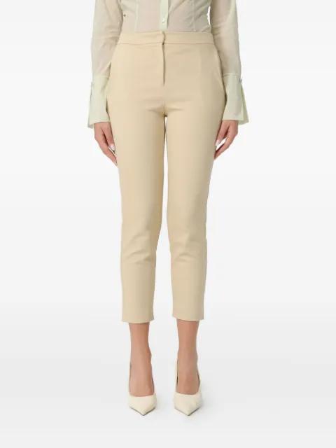 appliqué trousers by PATRIZIA PEPE