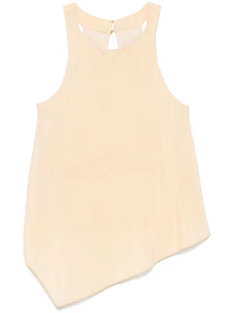 asymmetric blouse by PATRIZIA PEPE