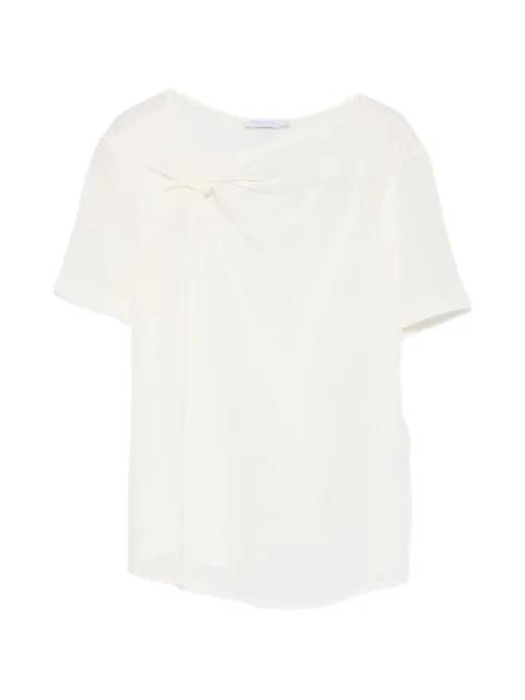asymmetric short-sleeve top by PATRIZIA PEPE