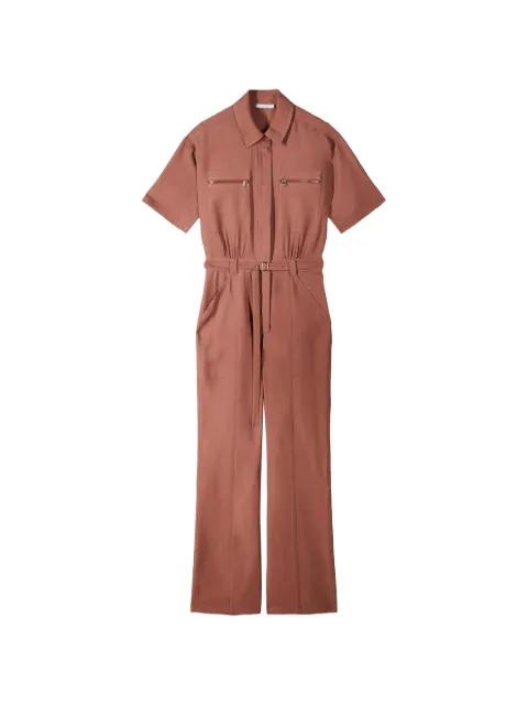 belted jumpsuit by PATRIZIA PEPE