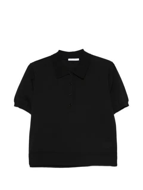 black polo top by PATRIZIA PEPE