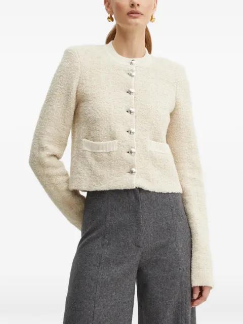 bouclé cardigan by PATRIZIA PEPE