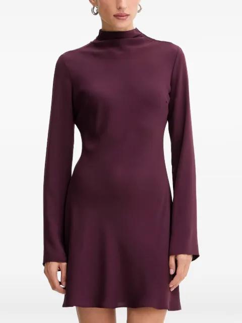 button-detail mini dress by PATRIZIA PEPE