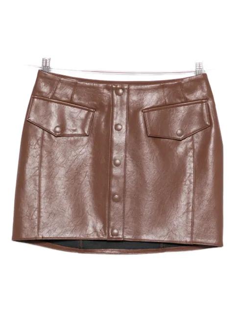 button-fastening mini skirt by PATRIZIA PEPE