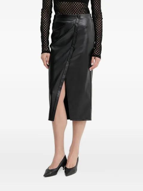 button-front midi skirt by PATRIZIA PEPE