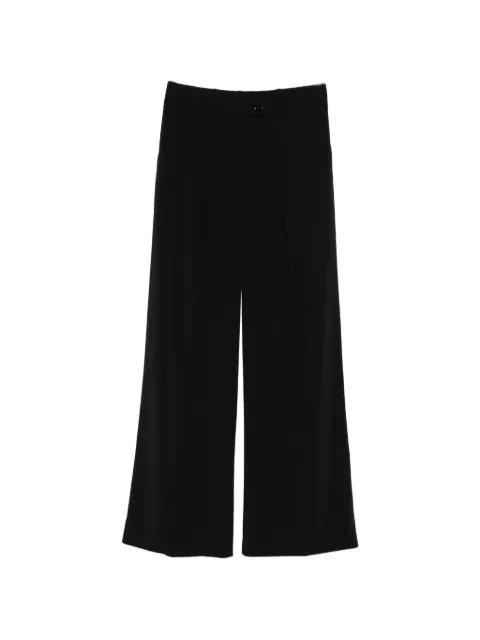 button pleated trousers by PATRIZIA PEPE