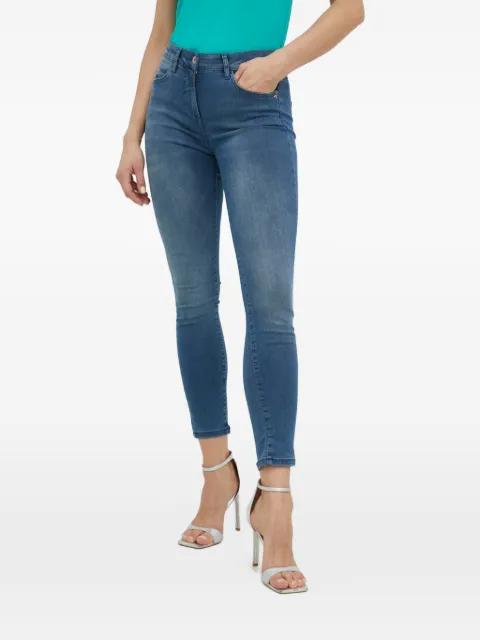 buttoned slim jeans by PATRIZIA PEPE