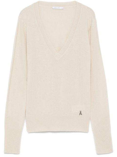 cashmere V-neck sweater by PATRIZIA PEPE