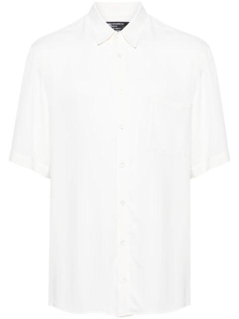 classic-collar twill shirt by PATRIZIA PEPE