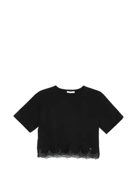 cropped lace T-shirt by PATRIZIA PEPE