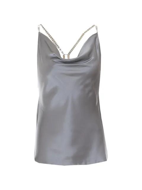 crystal-embellished top by PATRIZIA PEPE