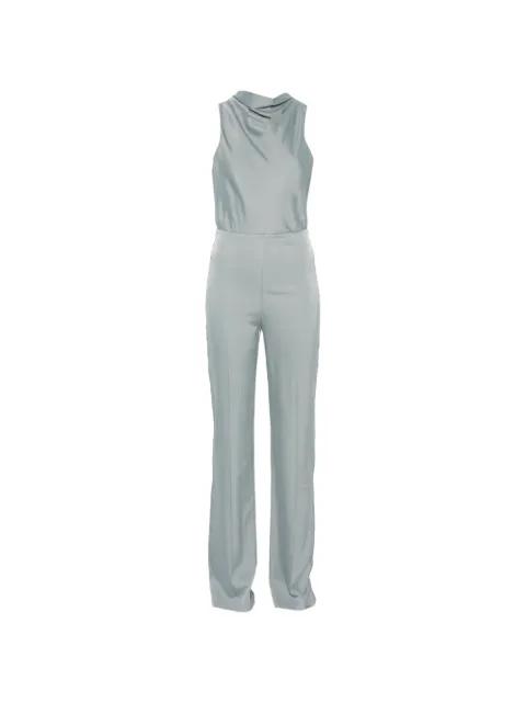 cut-out satin jumpsuit by PATRIZIA PEPE